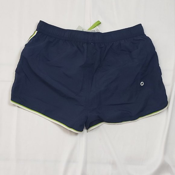 Joma Swimming Trunks Large Navy Blue & Lime Green NWT for Men - Picture 9 of 9